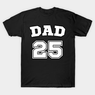 Dad 2025 Pregnancy Announcement T-Shirt